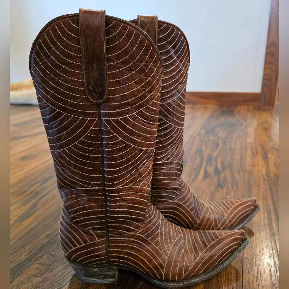 Old Gringo Brown Western Heeled Boots